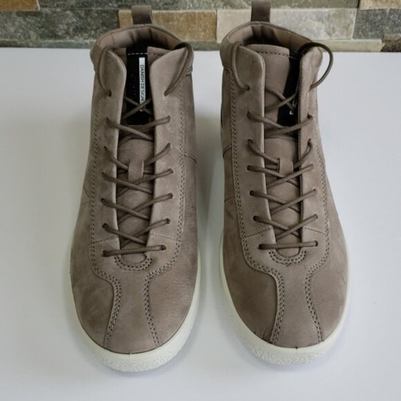 ECCO Women’s Soft 1 Ladies Hi-Top Trainers - Picture 4 of 9